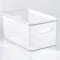 Small Clear Stacking Plastic Bin with Lid by Simply Tidy®